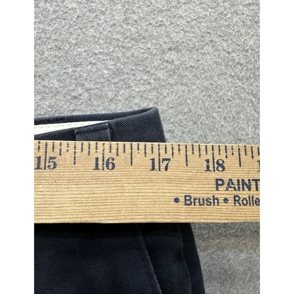 Lauren Ralph Lauren Pants Mens 36x34 Navy Blue Pleated 100% Cotton Chino - Picture 7 of 12